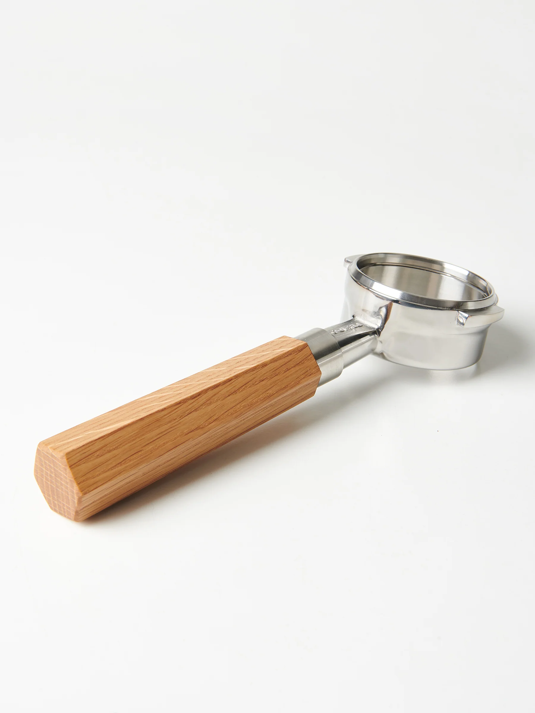 Wooden Hex Portafilter Handle with Ferrule - Image 4